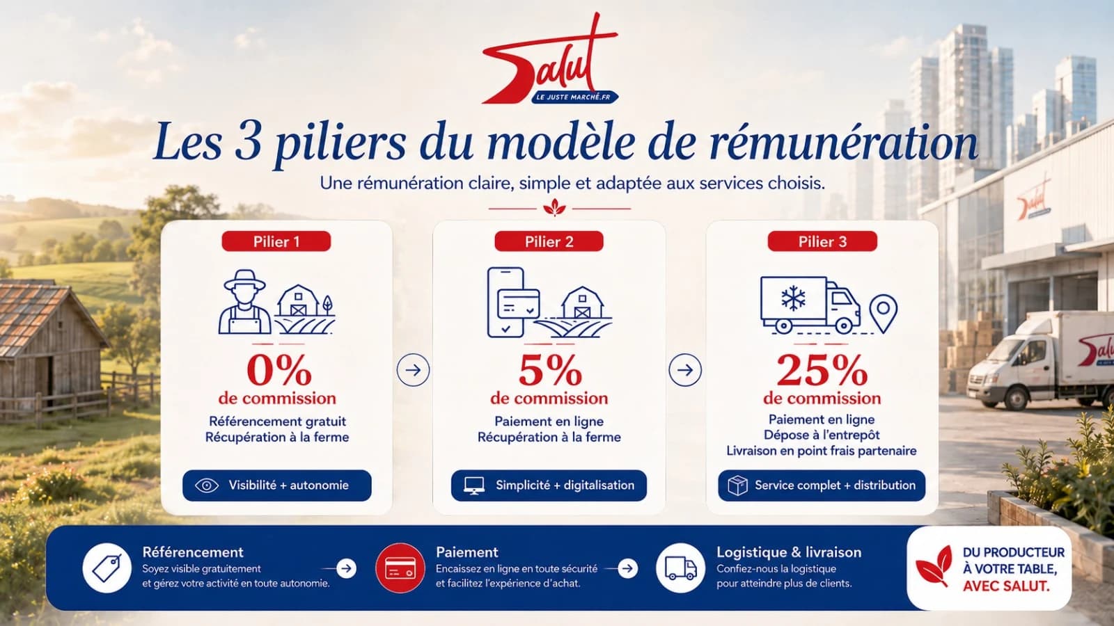 Piliers de la rémunération